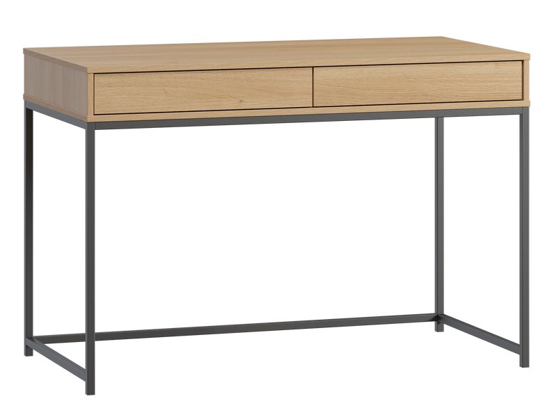 Стол Ханссон 120x60 Дуб Барбера/Черный