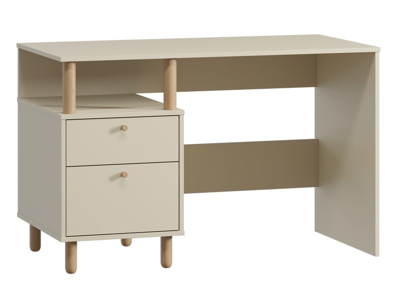 Письменный стол Дикинс 120x60 Светло-бежевый