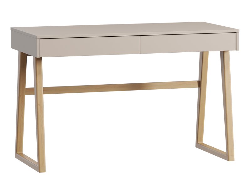 Письменный стол Берлин-2 121x56 Латте/Натуральный