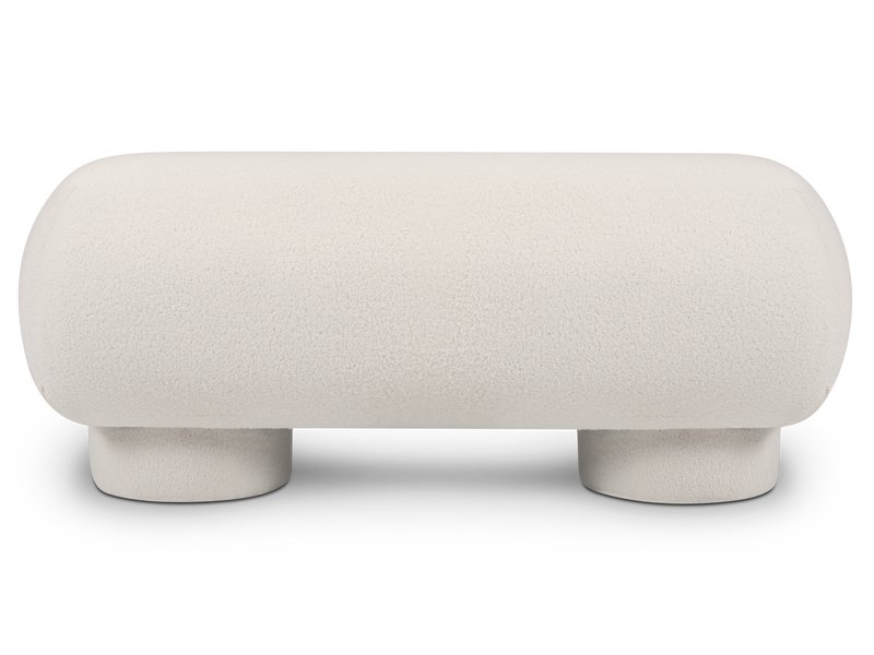 Банкетка Кото Мех Бежевый