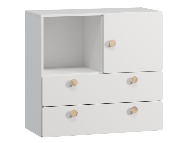 Тумба детская Арчи 90x86 Белый