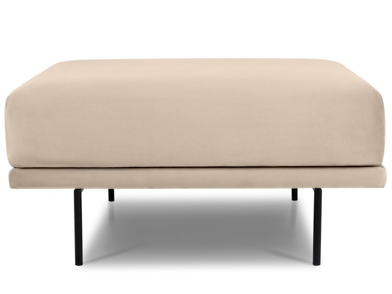 Пуф Мисл Велюр Бежевый