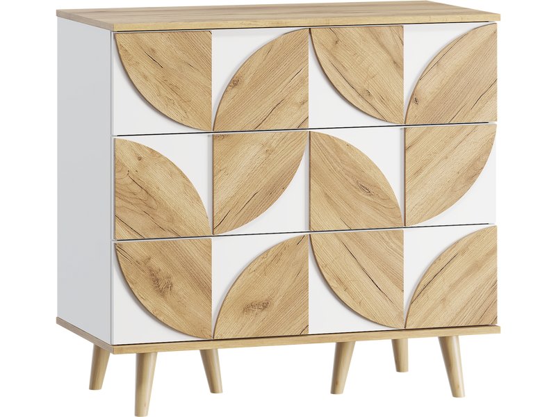 Комод Модерн 93x88 Белый