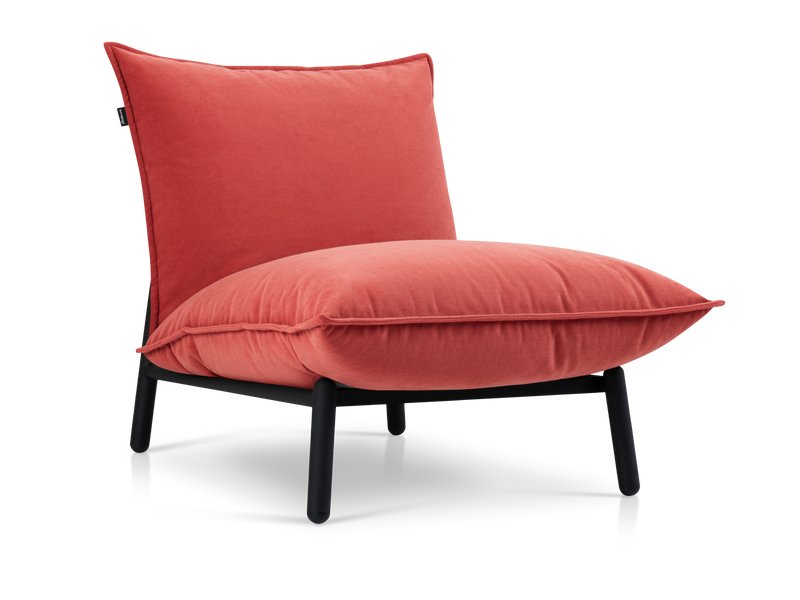 Кресло Рофл Вельвет Красный