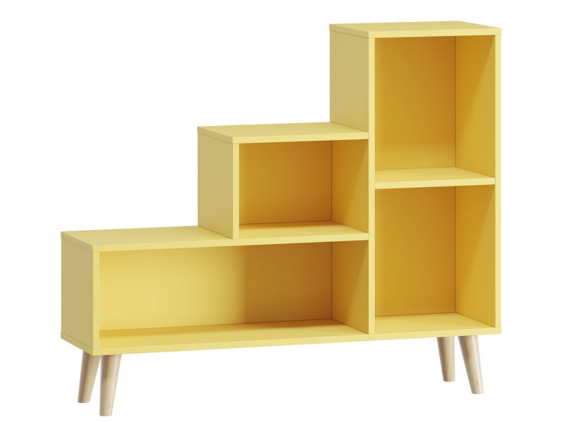 Стеллаж Бриз 104x90 Желтый