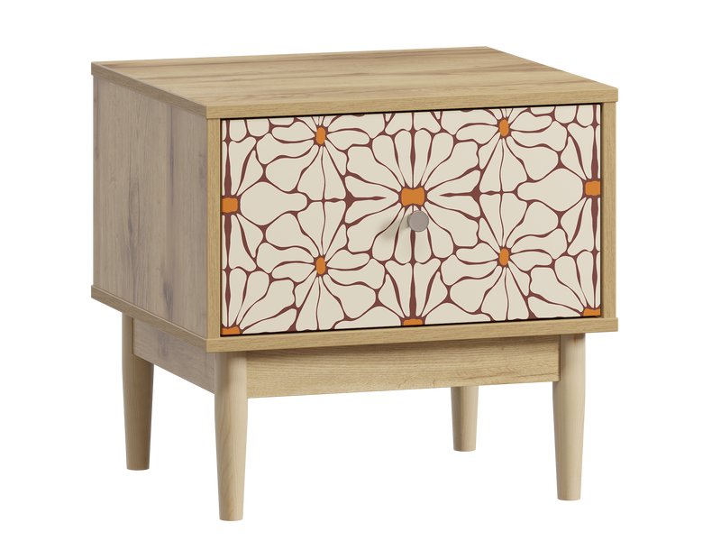 Тумба прикроватная Тайрон 51x48 Флори ​