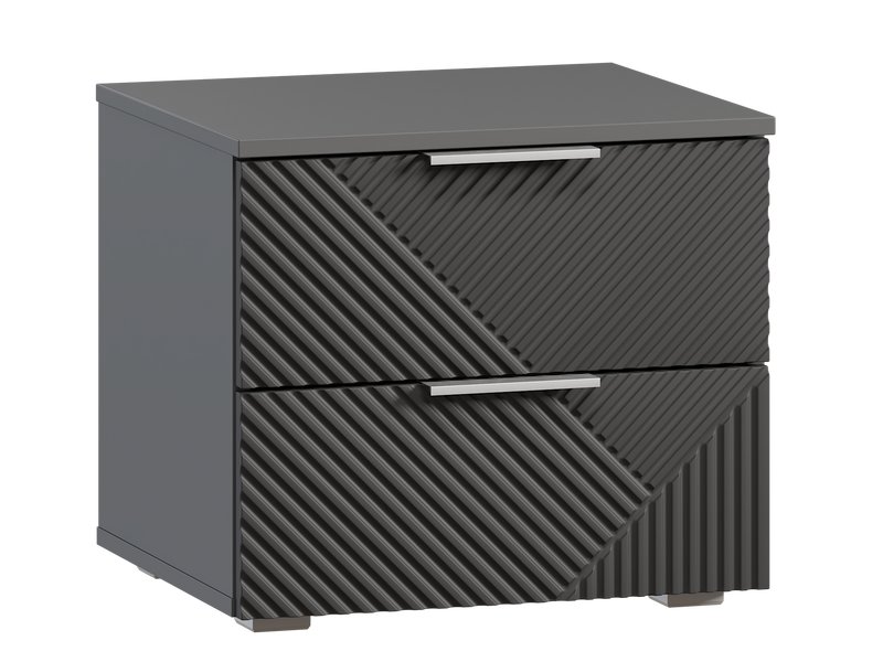 Тумба прикроватная Шелтон 50x44 Графитовый