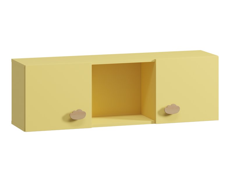 Полка детская Тесси 111x35 Желтый