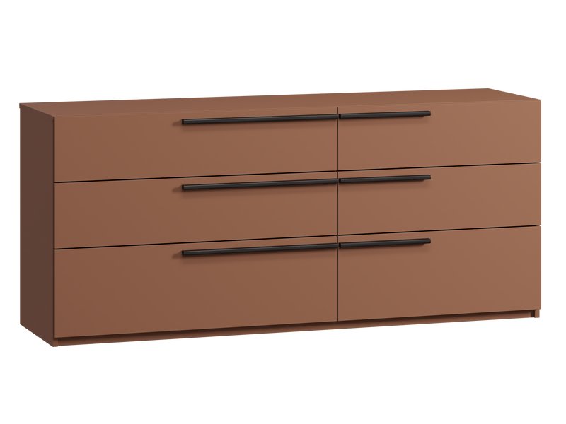 Комод Кимбол 160x70 Терракотовый