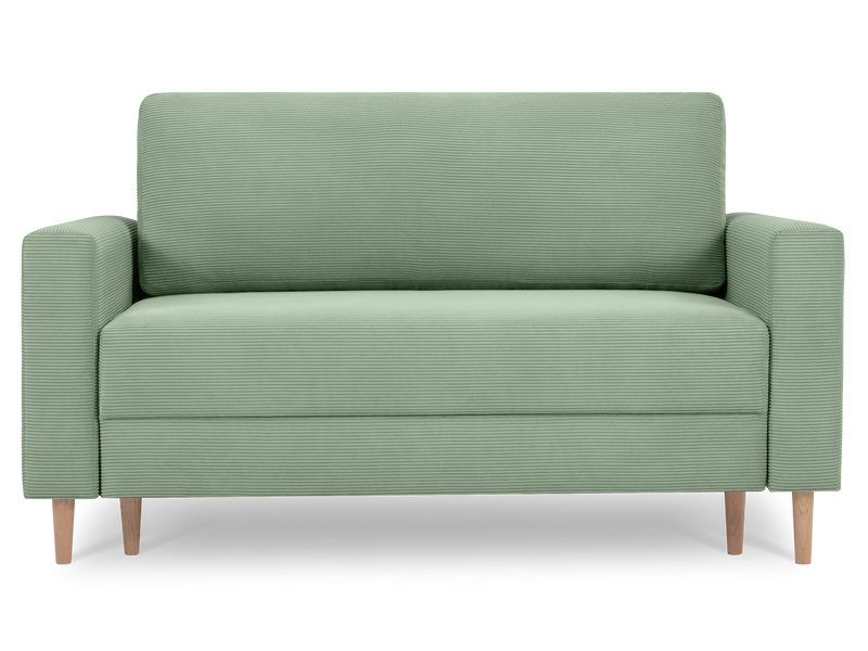 Диван прямой Инес Вельвет Мятный