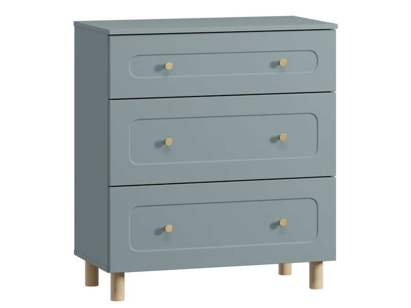 Комод Велди 80x90 Серо-зеленый