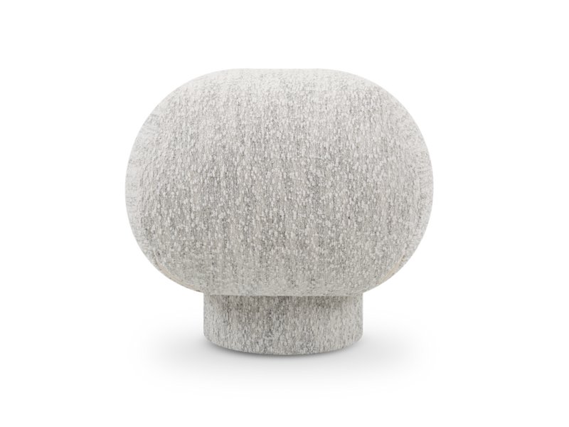 Пуф Кото Букле Молочно-серый