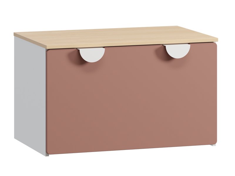 Стол-тумба детский Милна 80x49 Розовый
