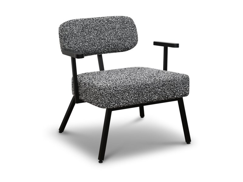 Кресло Лучето Букле Графитовый