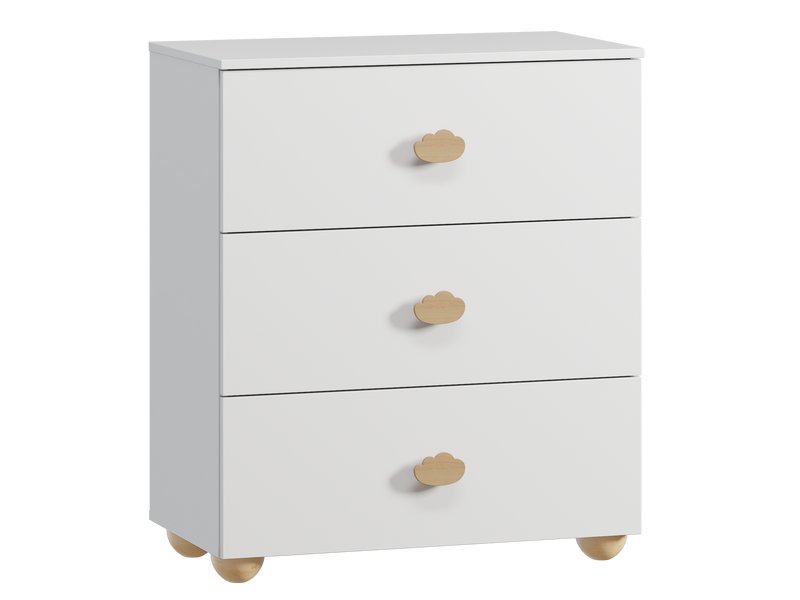 Комод детский Тесси 75x87 Белый