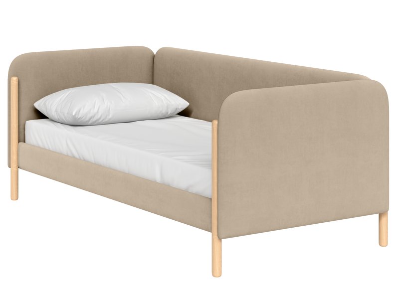 Кровать Кейси-2 Велюр Бежевый