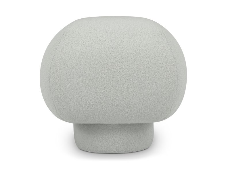 Пуф Кото Мех Серый