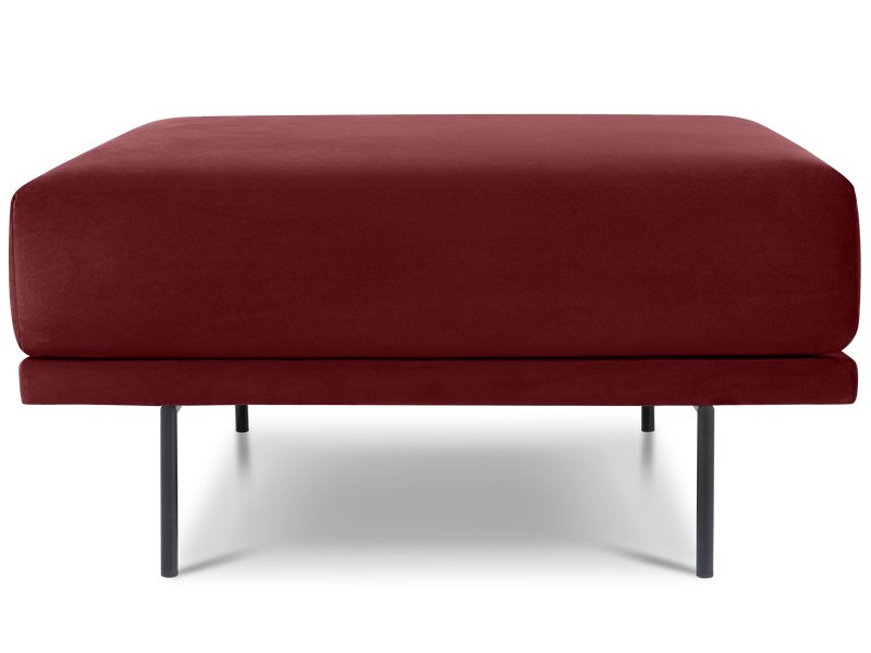 Пуф Мисл Велюр Бордовый