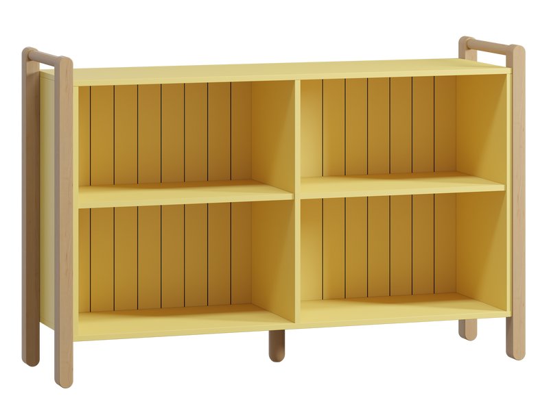 Стеллаж Руффи 138x90 Желтый