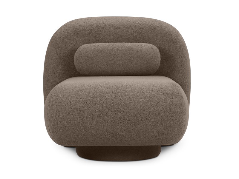 Кресло Кото Мех Коричневый