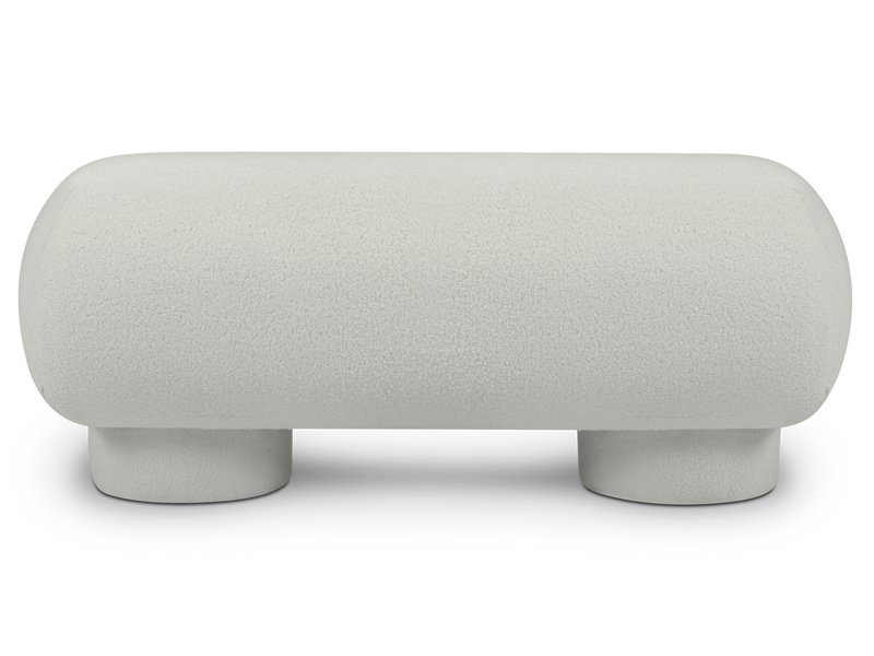 Банкетка Кото Мех Серый