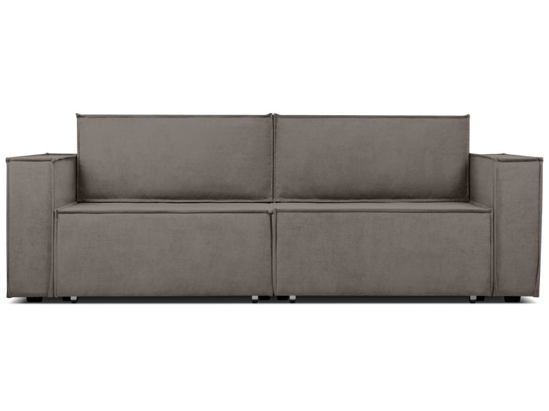 Диван прямой Лофт Вельвет Серый