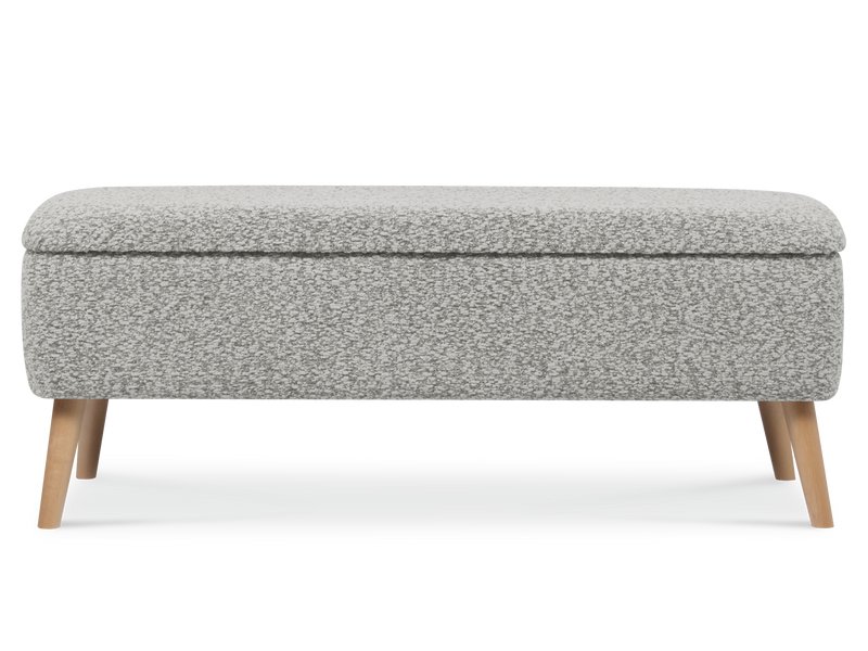 Банкетка Вайли Букле Серый