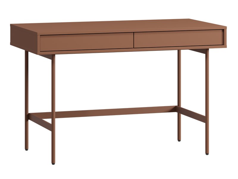 Письменный стол Эрлин-2 120x60 Терракотовый