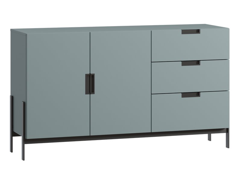 Тумба Лигес 153x87 Серо-зеленый