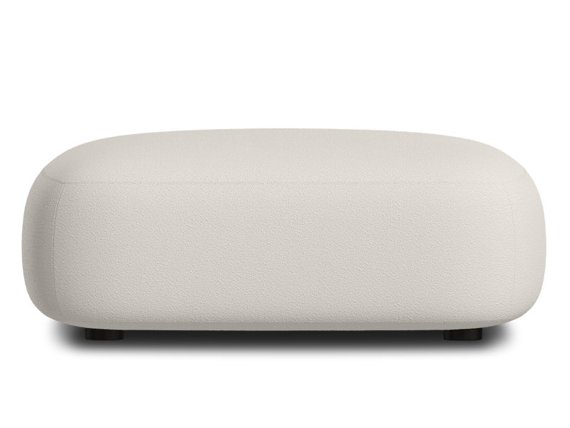 Пуф Риббл-19 Букле Молочный