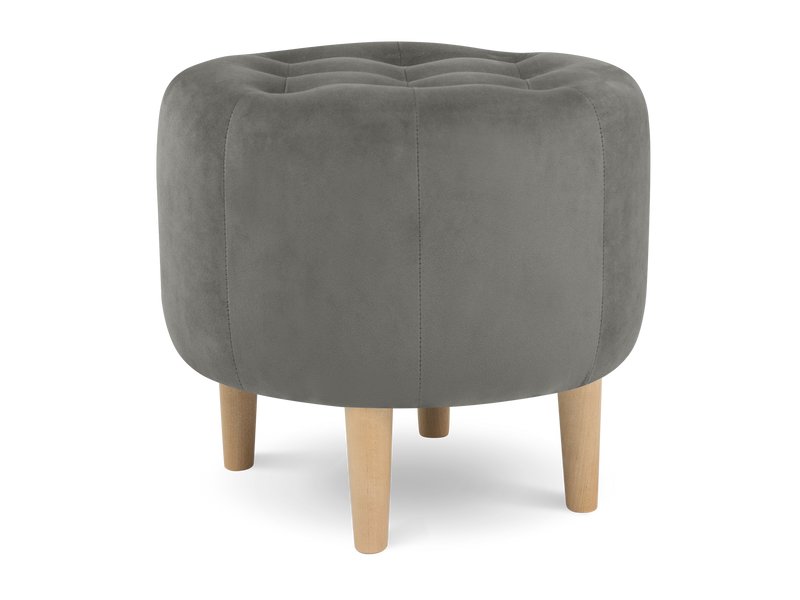 Пуф Орон Велюр Серый