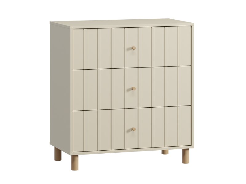 Комод Моррис 83x90 Светло-бежевый