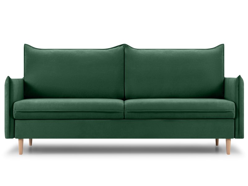 Диван прямой Слипсон Вельвет Зеленый