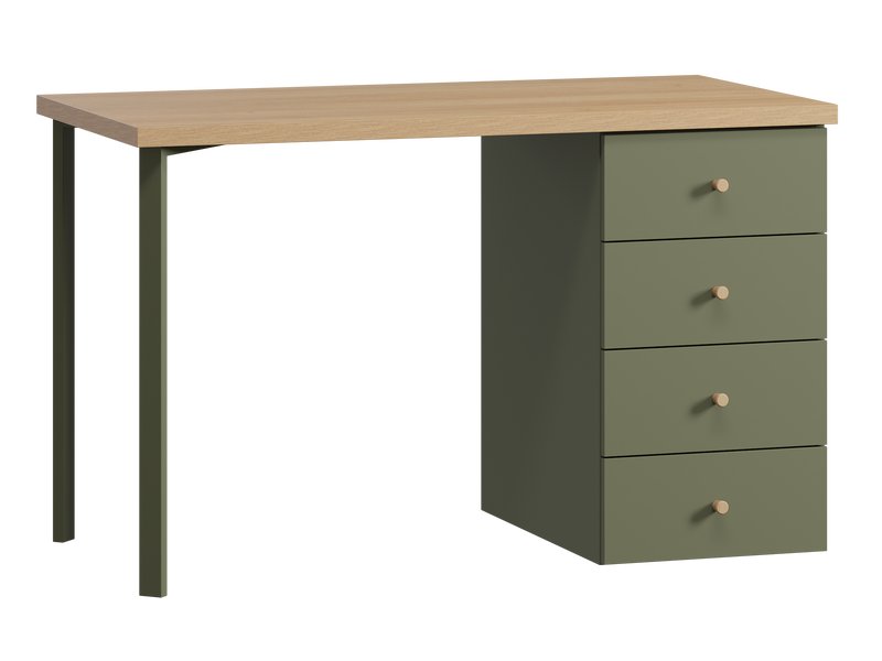 Письменный стол Стэйс 120x60 Оливковый