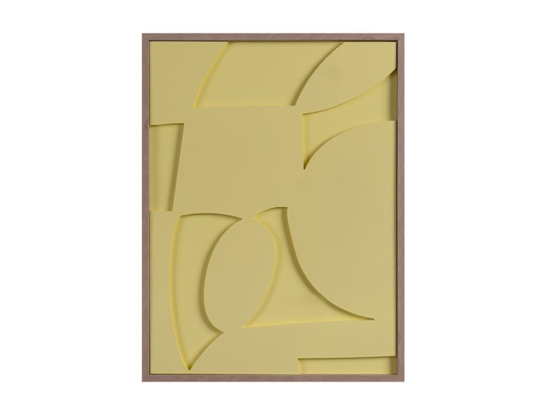 Картина Рельеф Желтый 45x60