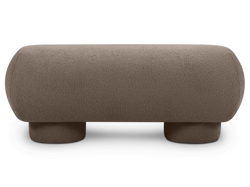Банкетка Кото Мех Коричневый