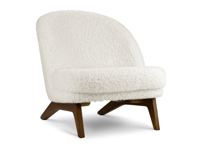 Кресло Пайл Мех Молочный