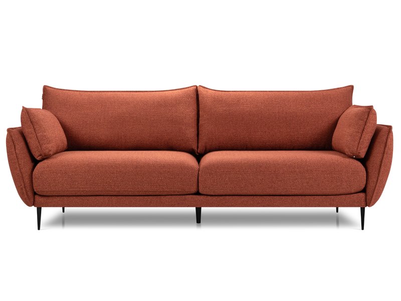 Диван прямой Шилдс Рогожка Терракотовый