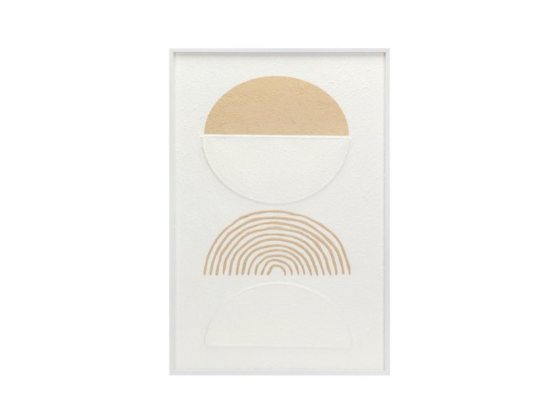 Картина Рельеф Облако Белый 60x90