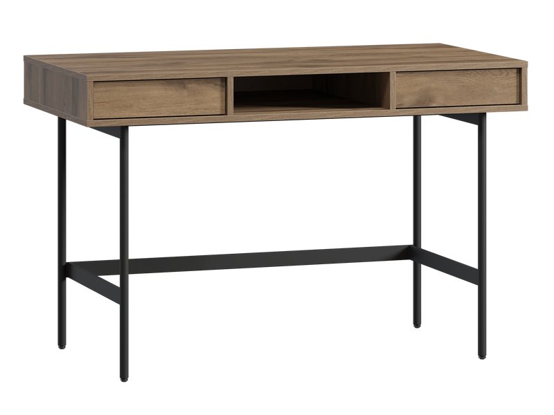 Письменный стол Эрлин-1 120x60 Дуб Табачный/Черный