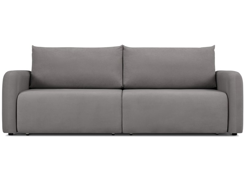 Диван прямой Картос Велюр Серый