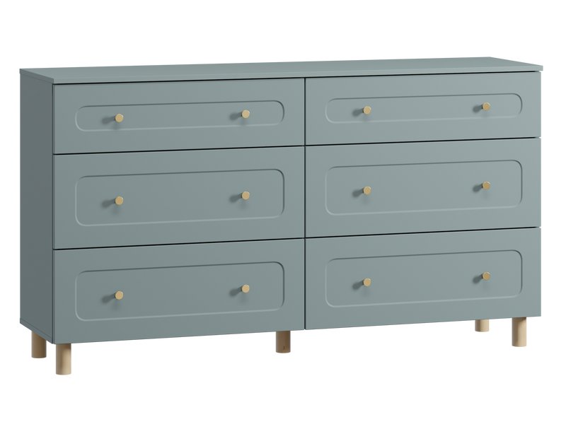 Комод Велди 160x90 Серо-зеленый