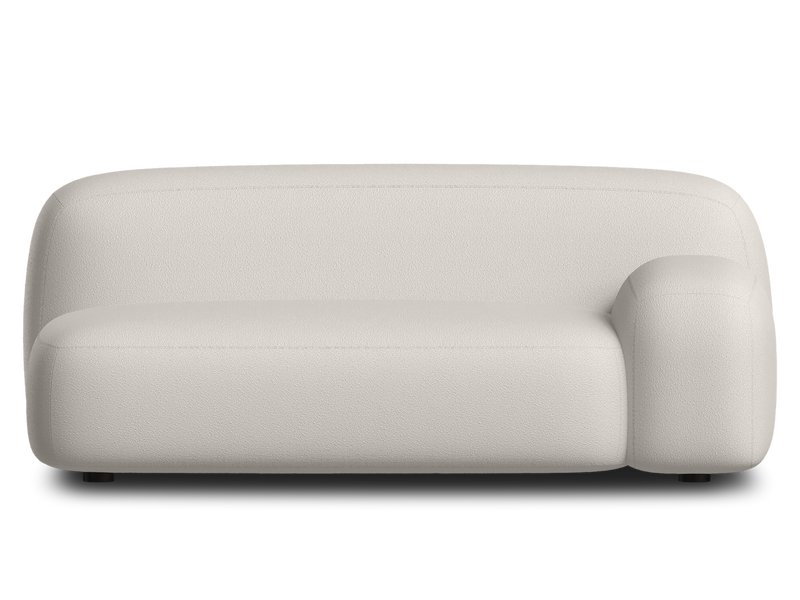 Диван прямой Риббл-1 Букле Молочный