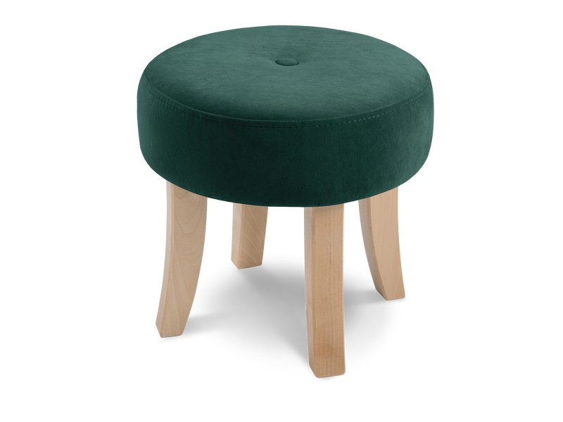 Пуф Дадли Велюр Зеленый