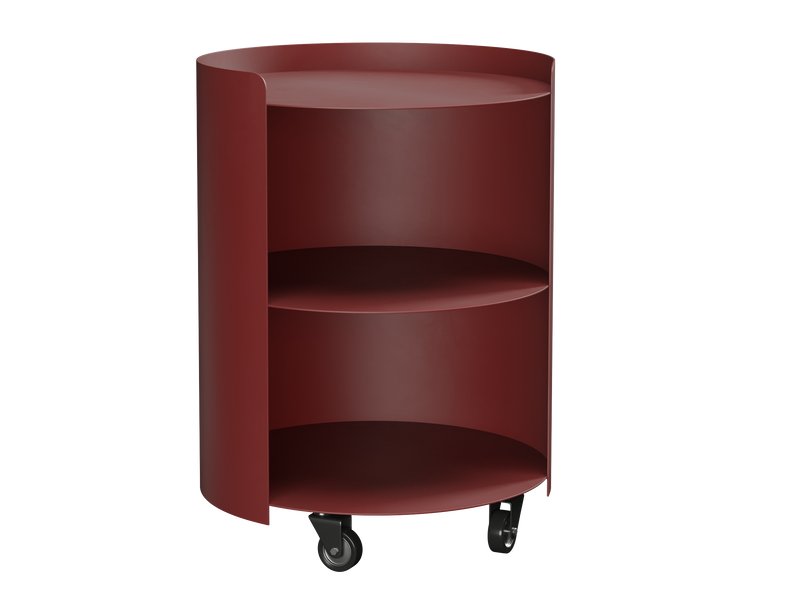 Тумба прикроватная Раума 37x46 Бордовый