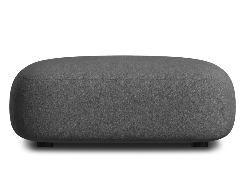 Пуф Риббл-19 Букле Графитовый