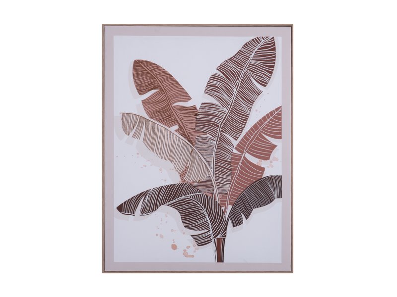 Картина Экзотик Пальма Коричневый 60x80