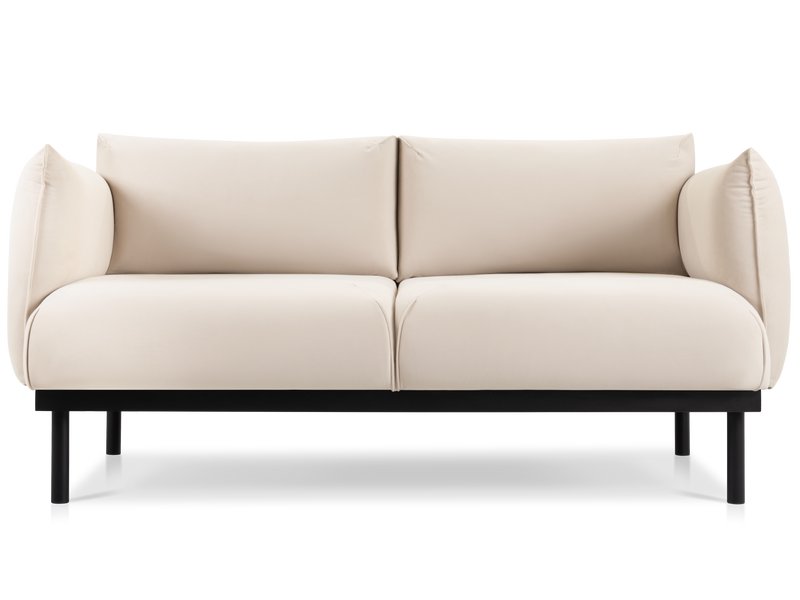 Диван прямой Сорен Велюр Молочный