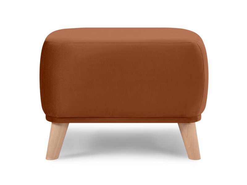 Пуф Милин Велюр Терракотовый