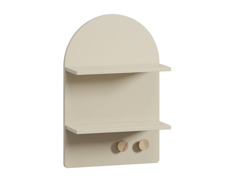 Полка детская Арчи 1-45x67 Светло-бежевый